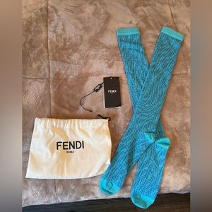 Fendi Mens FF Vertigo socks